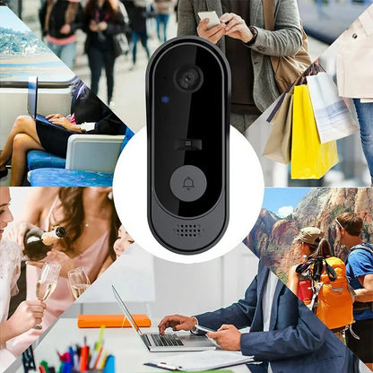 Tuya WIFI Camera Video Doorbell HD Intercom Outdoor Waterproof Wireless Door Bell Security Protection IR Night Vision Smart Home